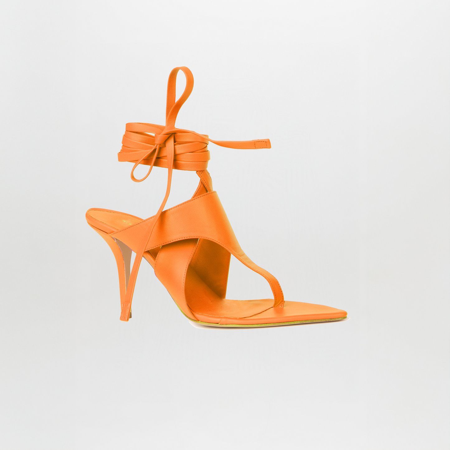 Silvia Tcherassi's Domenico Heels Orange