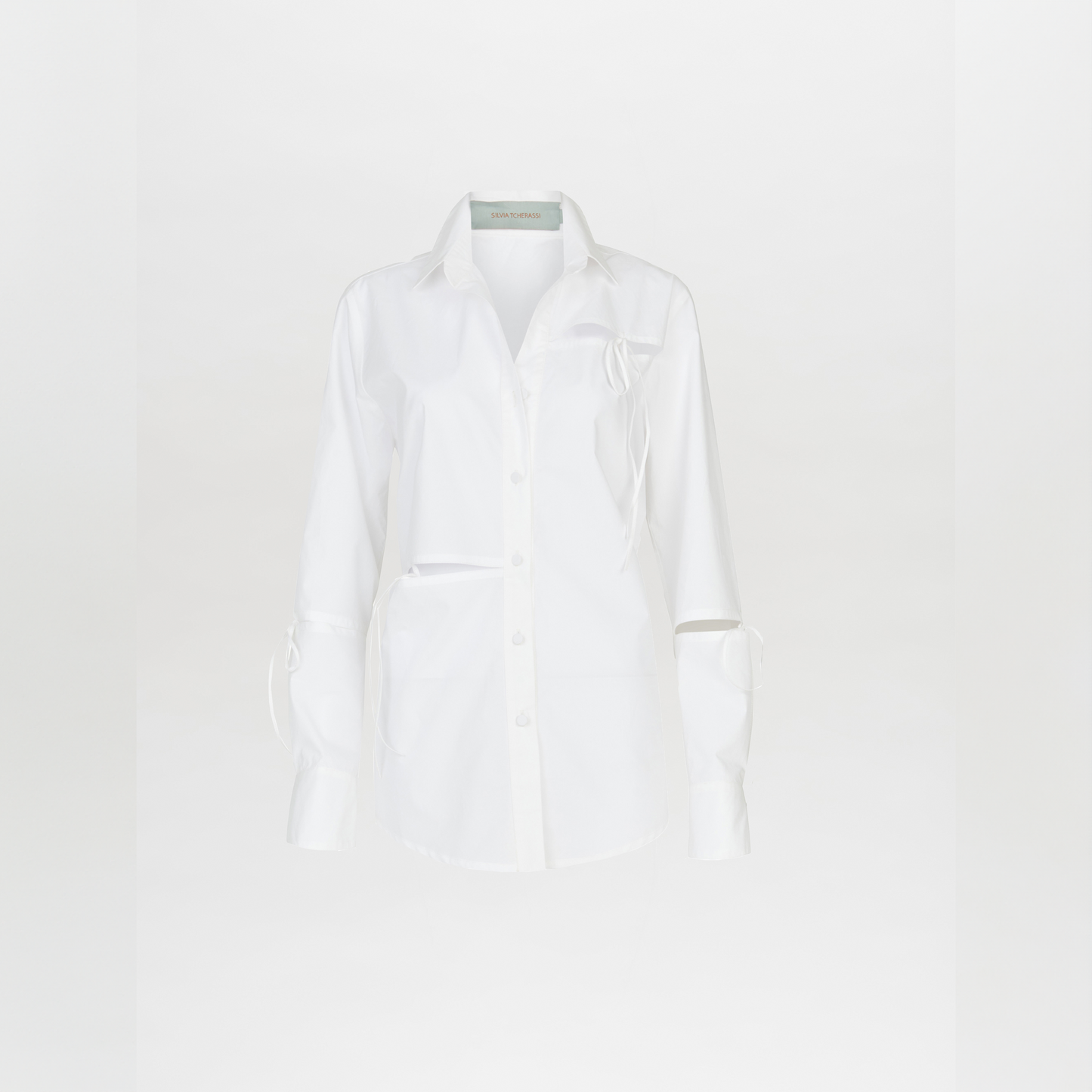Silvia Tcherassi's Simona Blouse White