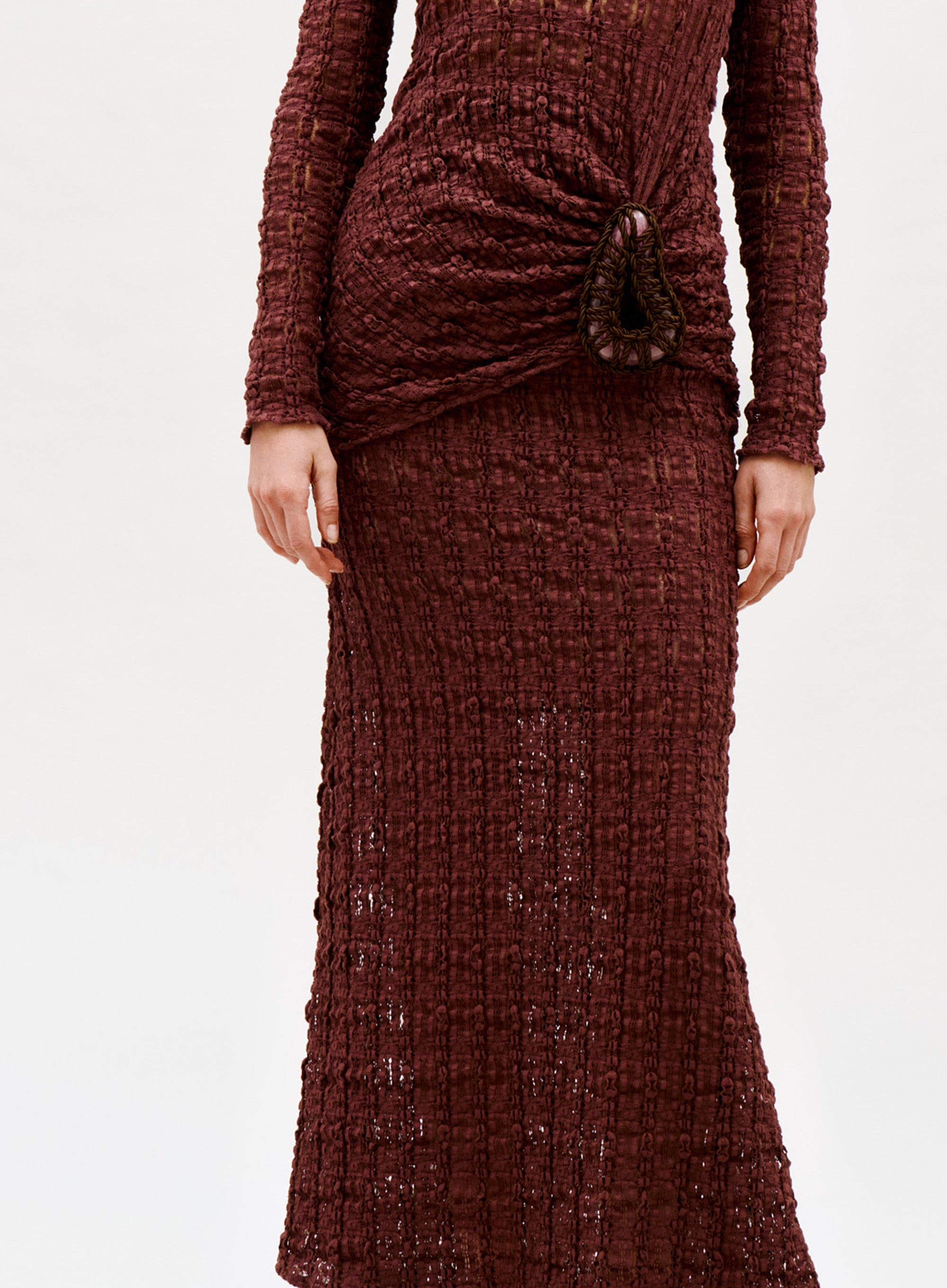 00___Ciji_Skirt_Maroon_FALL_2026_FRONT_DETAIL