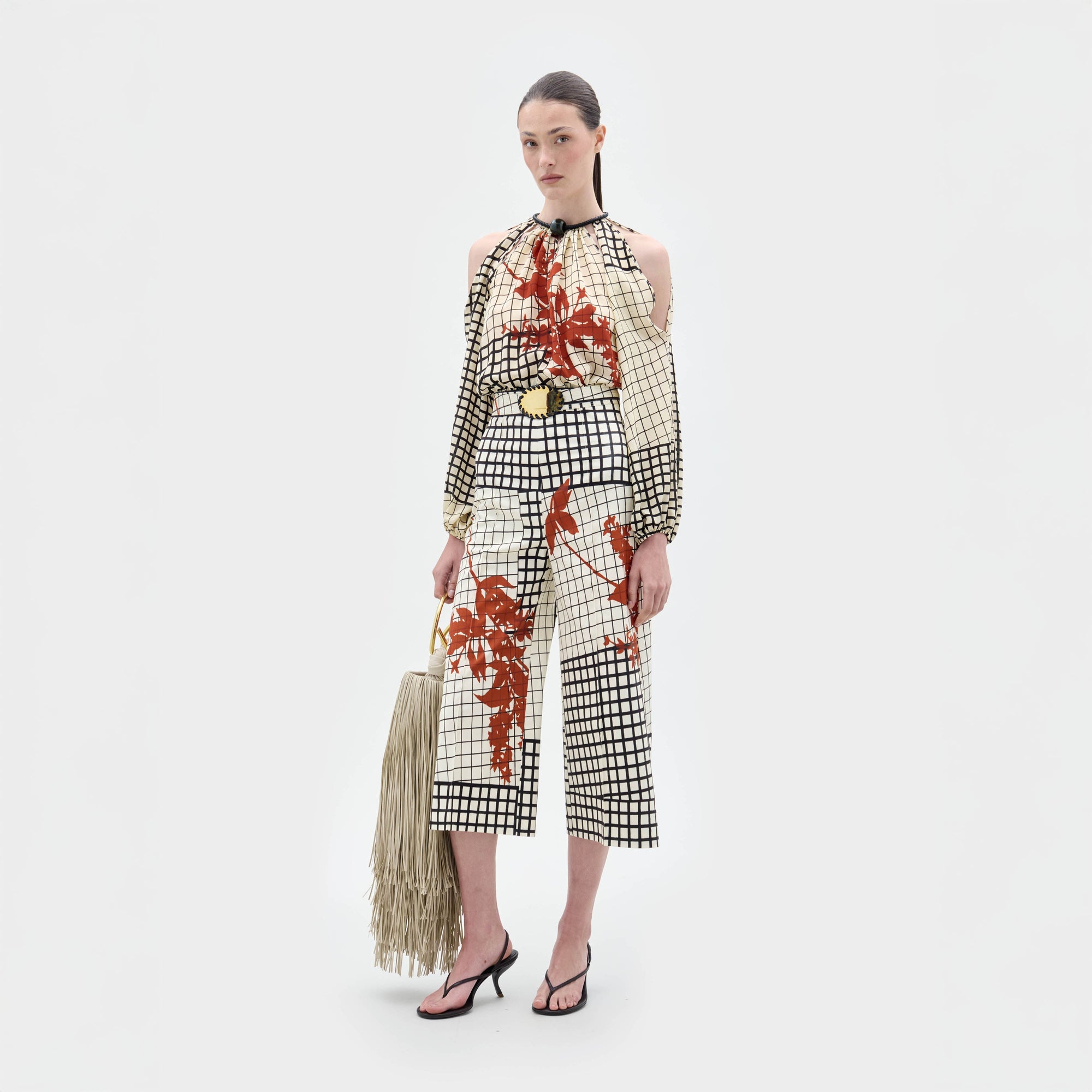 07___Elke_Blouse___Geometric_Print_Ilma_Pant___Geometric_Print_Eugene_Bag___Cream_Aurora_Heels___Brown___PRE_SPRING_2026_FRONT_4ff7f6b3-bada-46e1-bcba-e831e7fca945