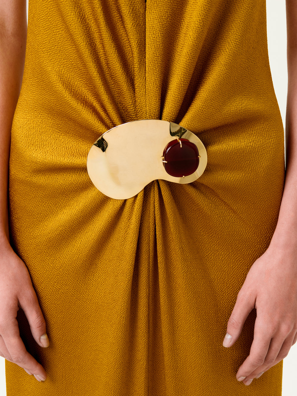 11_-_Sira_Dress_-_Ochre_DETAIL_PRE-SPRING_2027