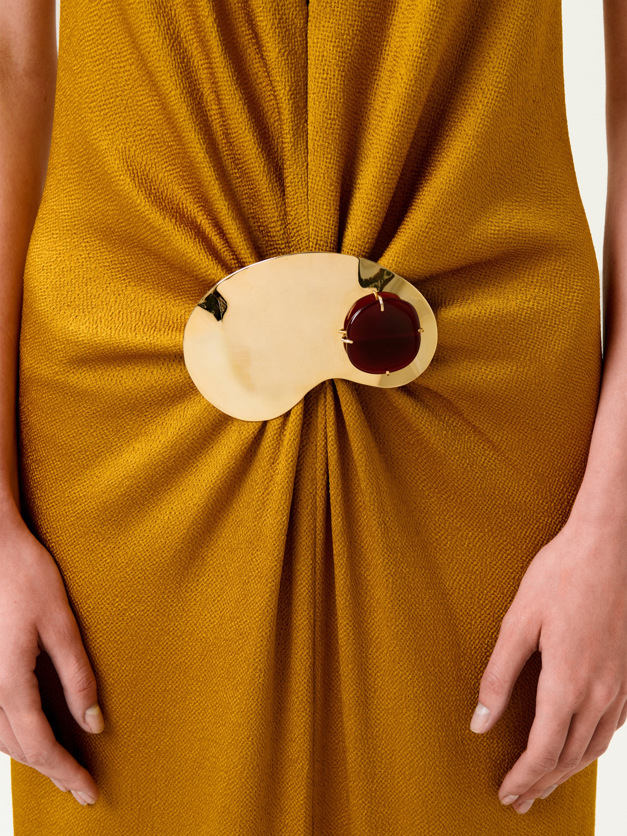 11_-_Sira_Dress_-_Ochre_DETAIL_PRE-SPRING_2027