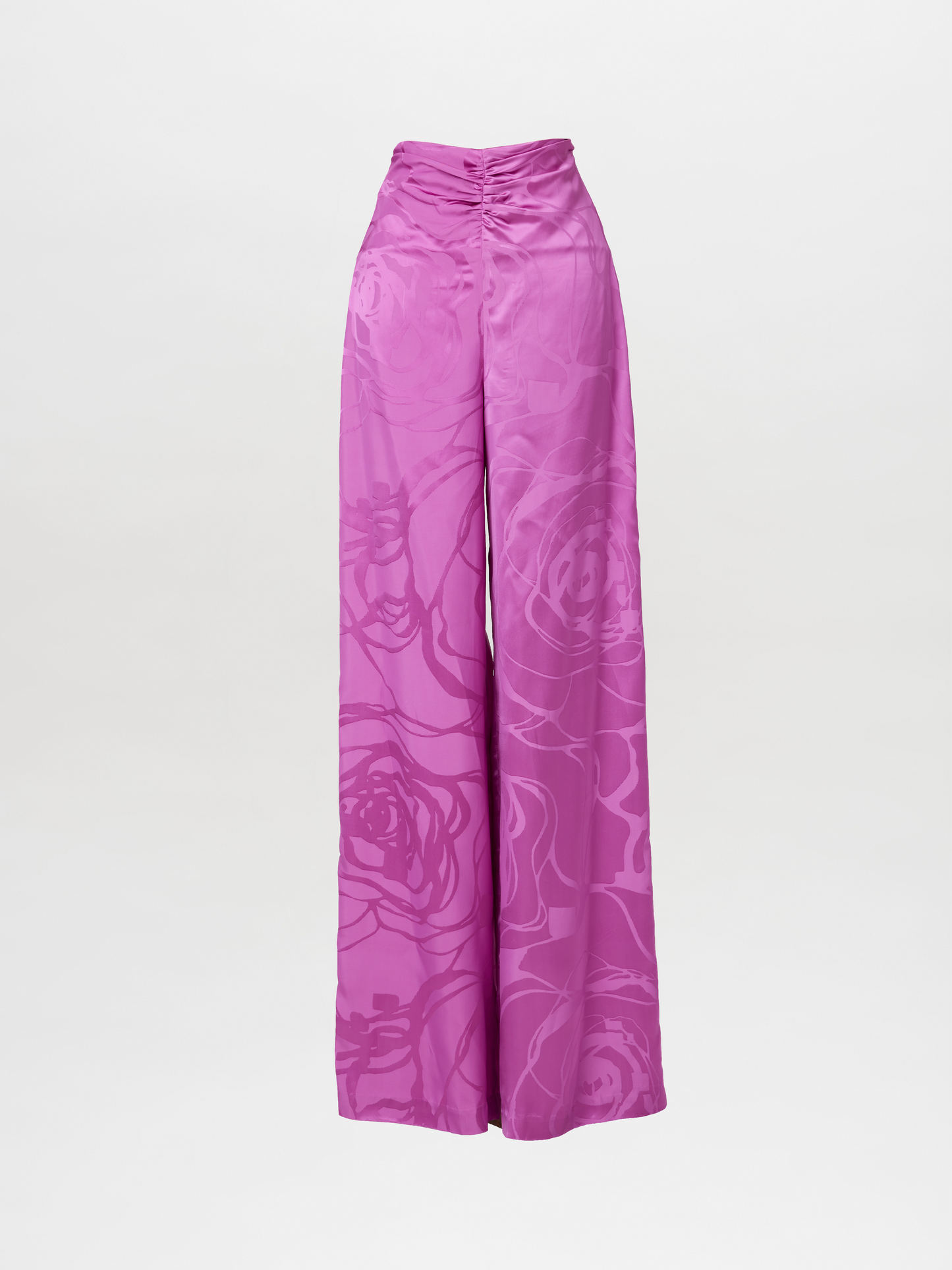 Casey Pant Magenta Orchid Jacquard