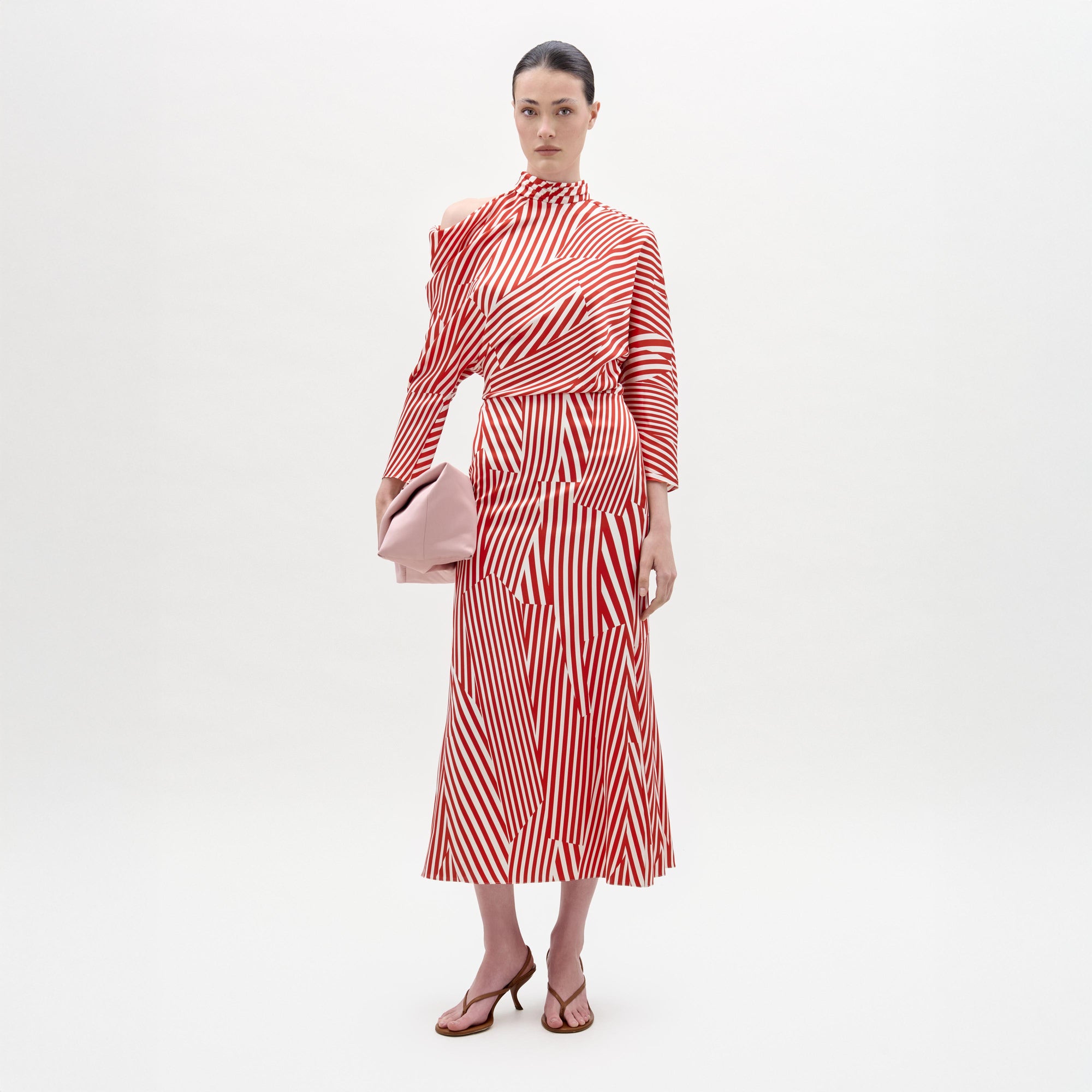 36___Lisa_Dress___Multi_Directional_Red_Stripes___PRE_SPRING_2026_FRONT_b564592f-1860-450a-8d70-540b50be6e74