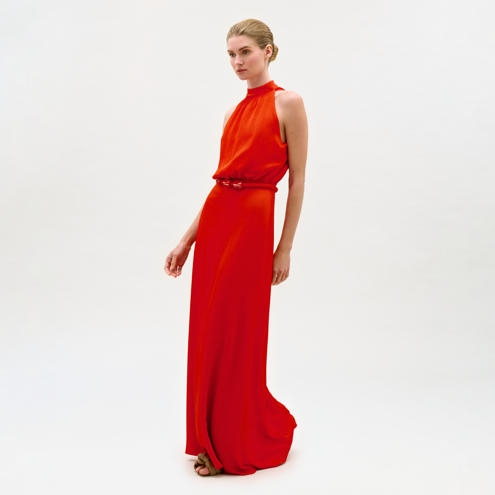 lady damascus red dress Death Becomes Her: The Style of Lady Dimitrescu A.K. FEDEAU