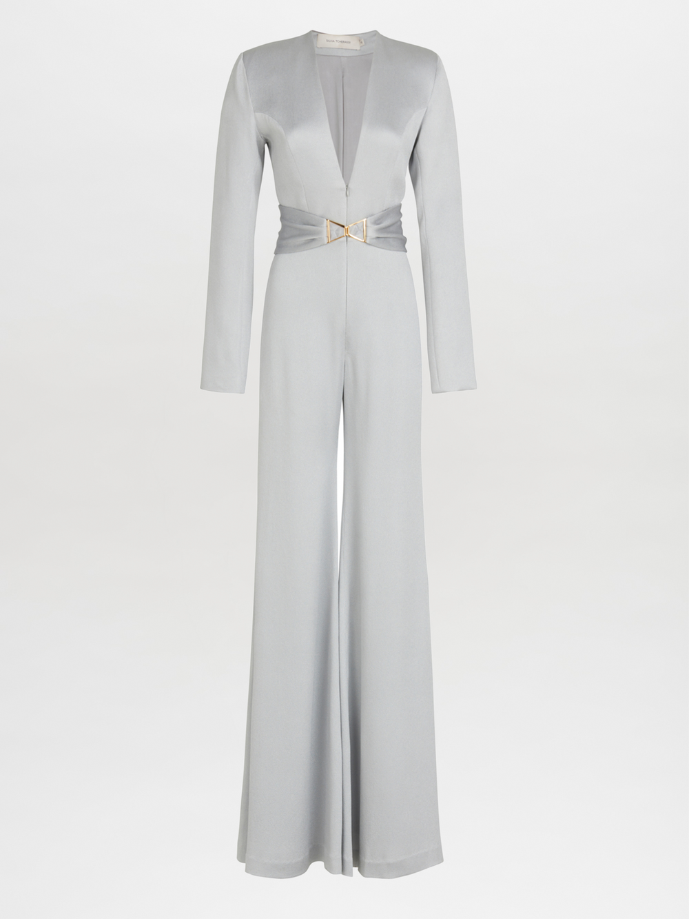 Silvia Tcherassi's Taboa Jumpsuit Gray