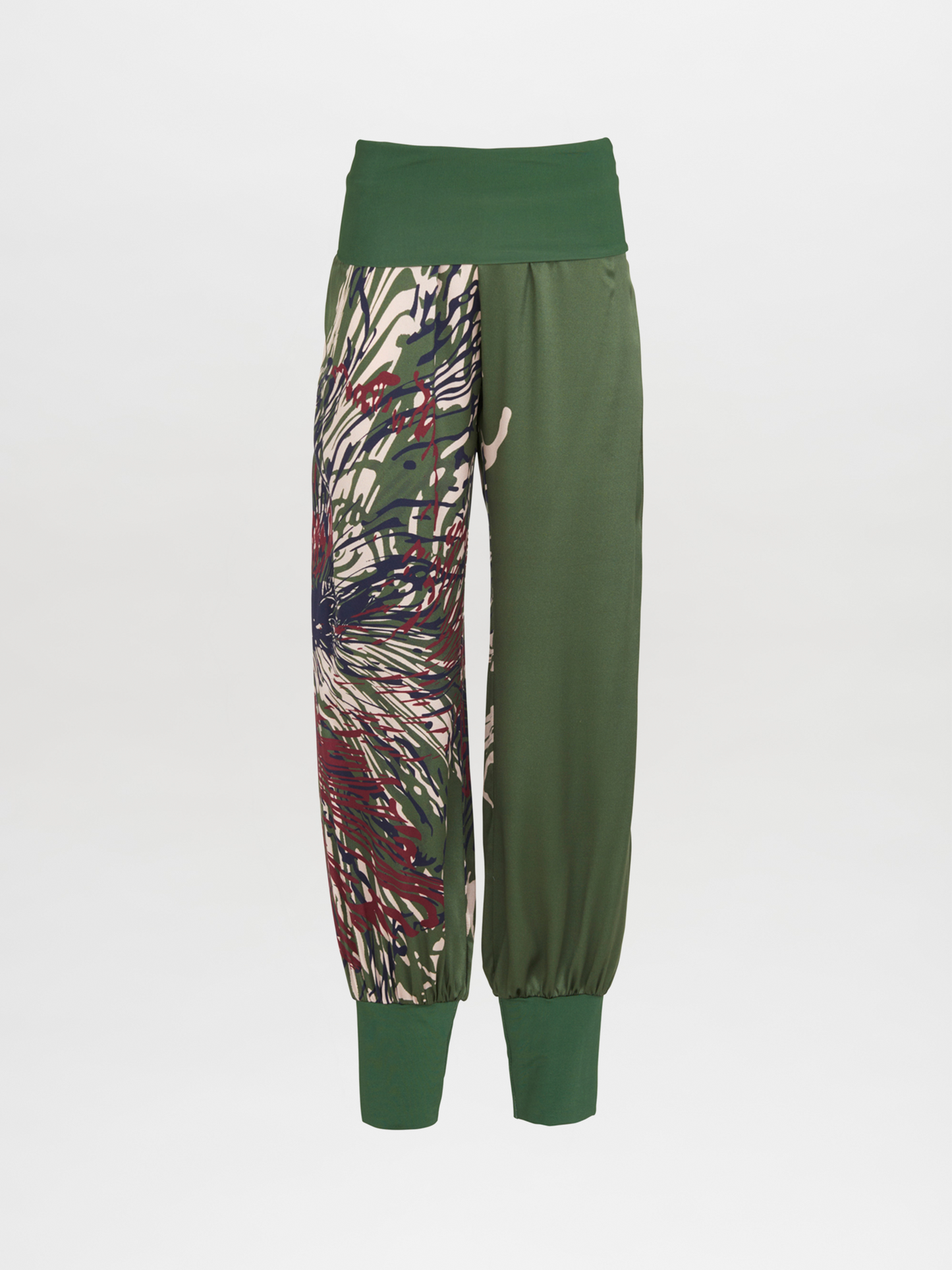 Taboo Pant Green Floral