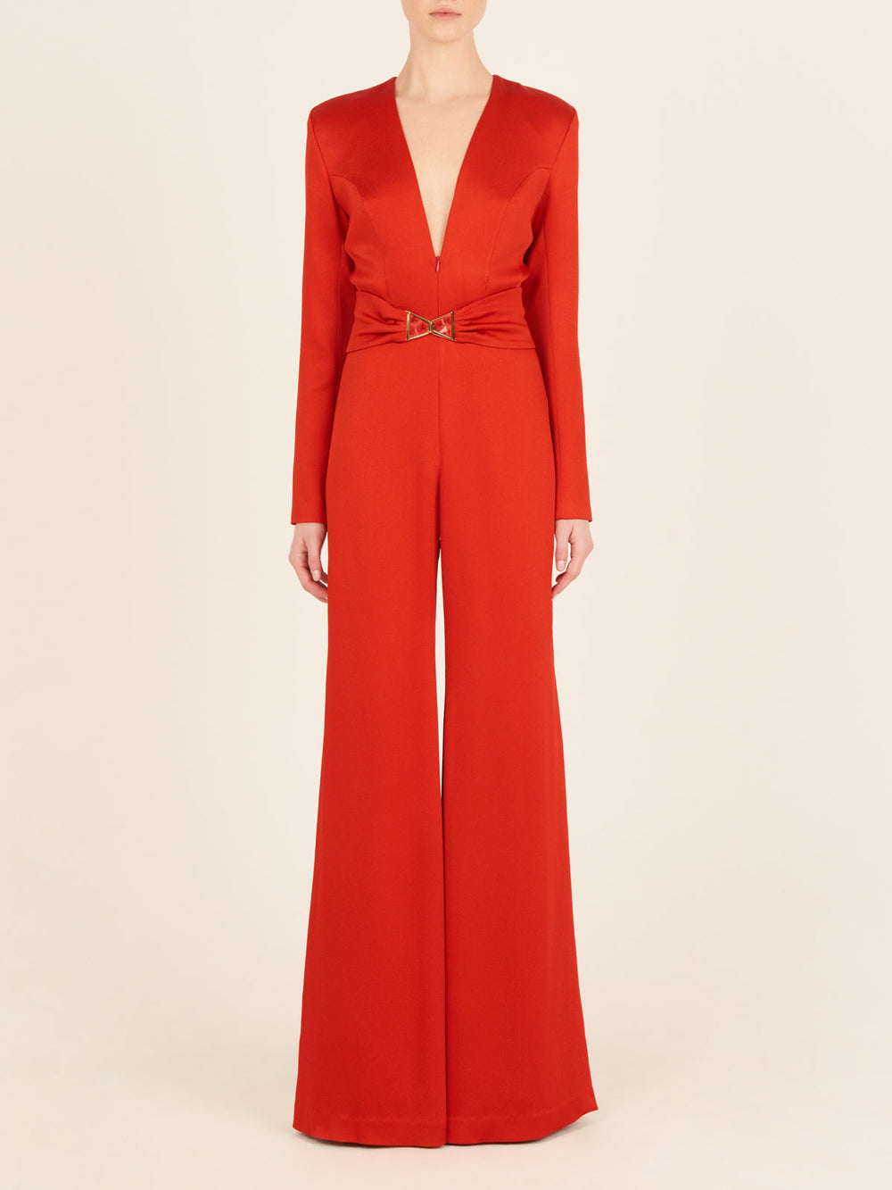 Silvia Tcherassi's Taboa Jumpsuit Rouge