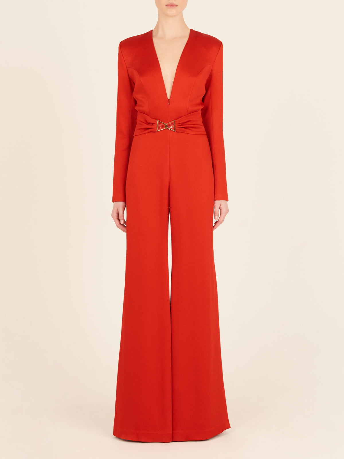 Silvia Tcherassi's Taboa Jumpsuit Rouge