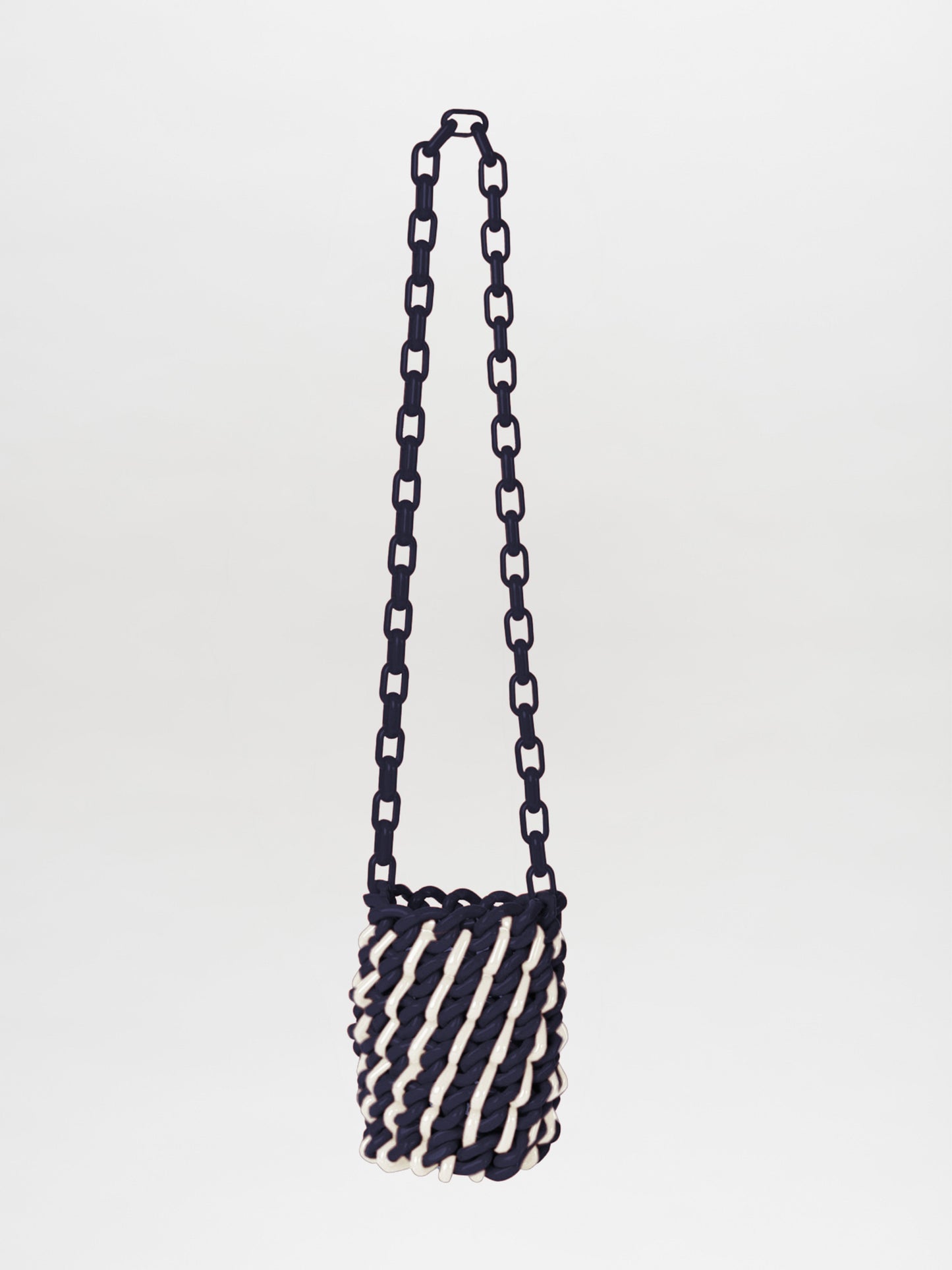 Anise Bag Navy White