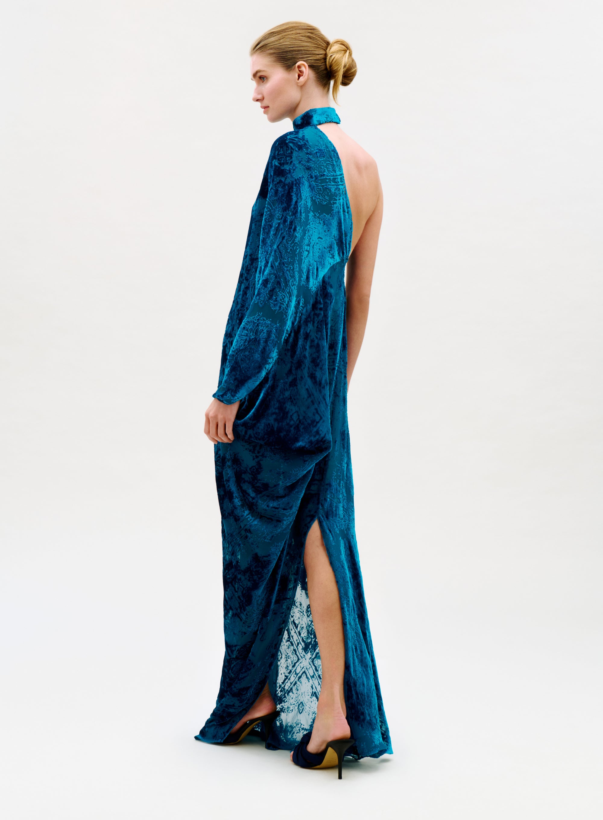Anya_Dress-Turquoise_back