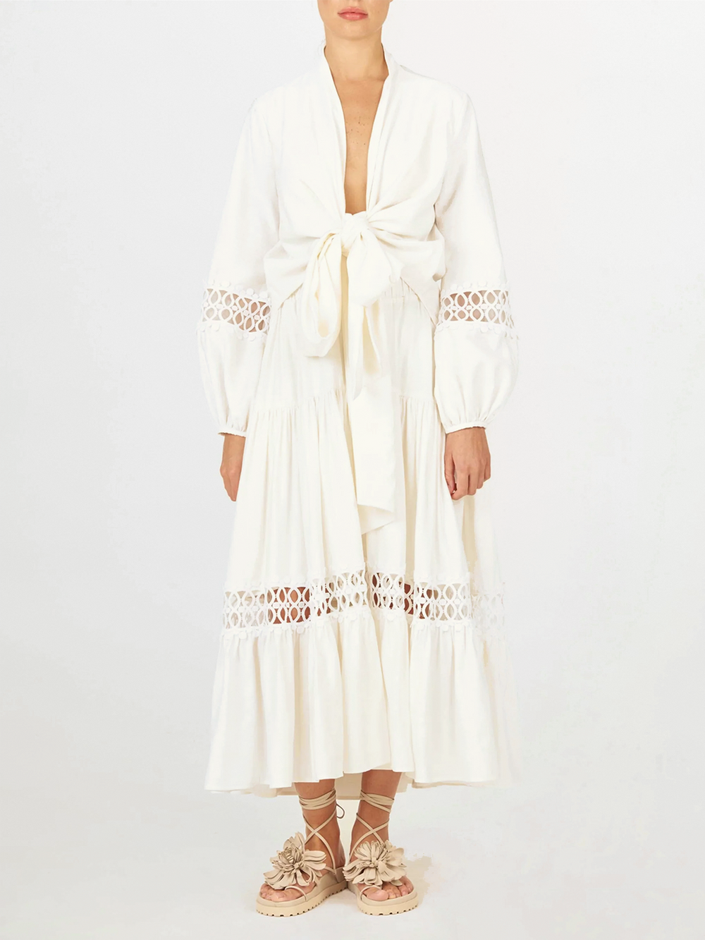 Cher Skirt White