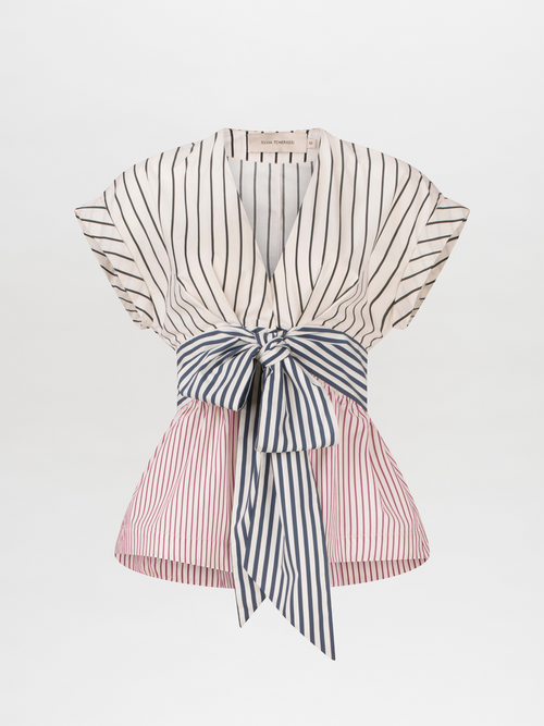 Elia Blouse Multicolor Stripes