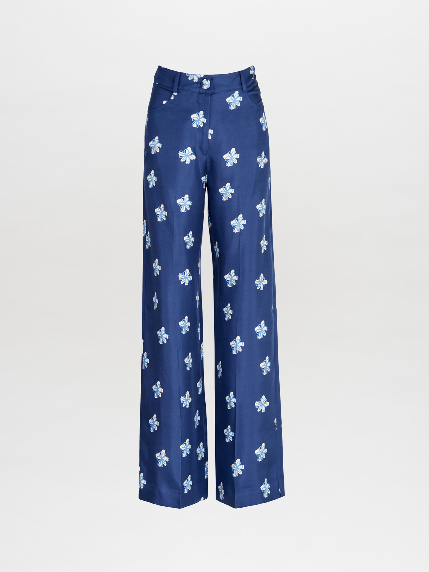 Emine Pant Navy Bloom