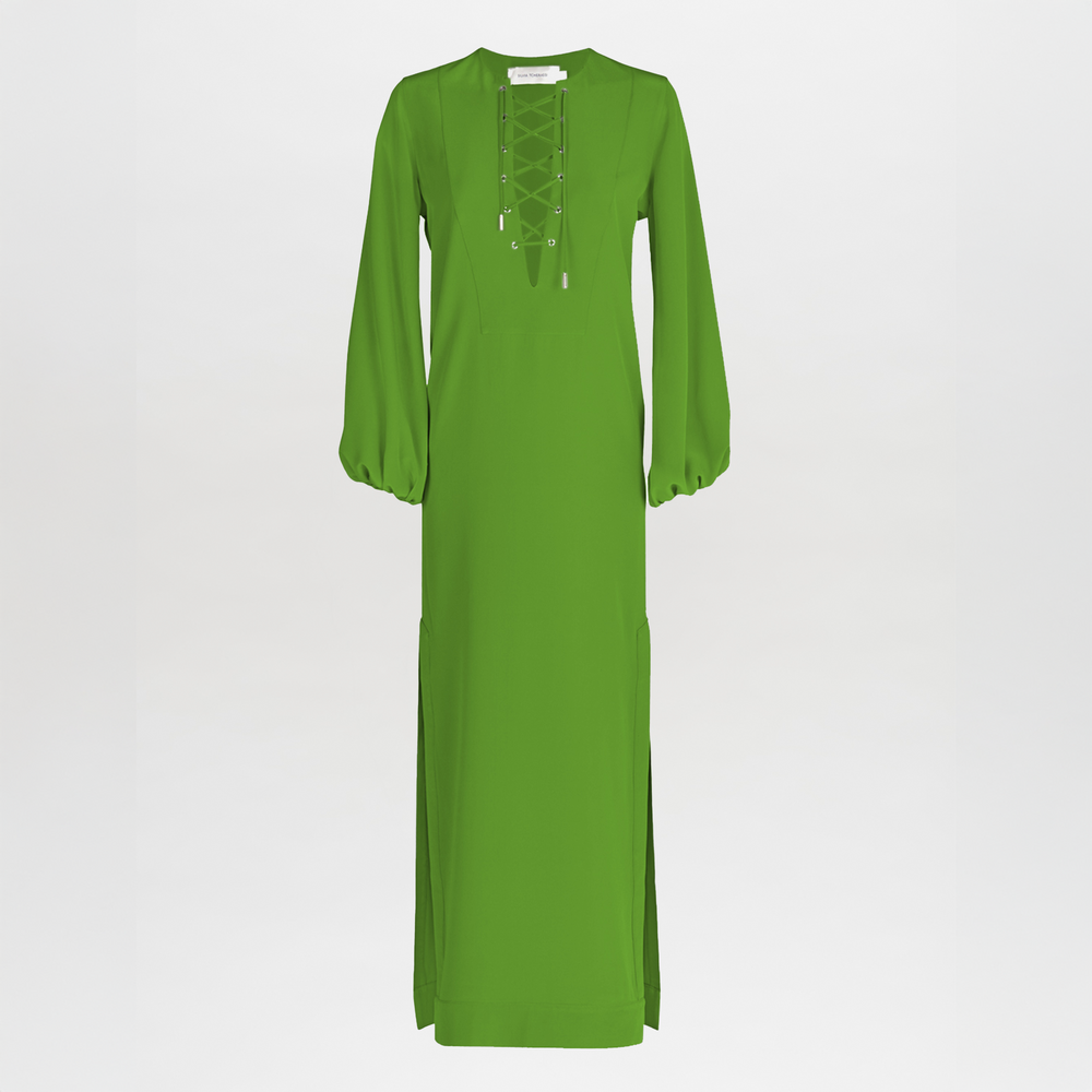 Silvia Tcherassi's Isernia Tunic Lime