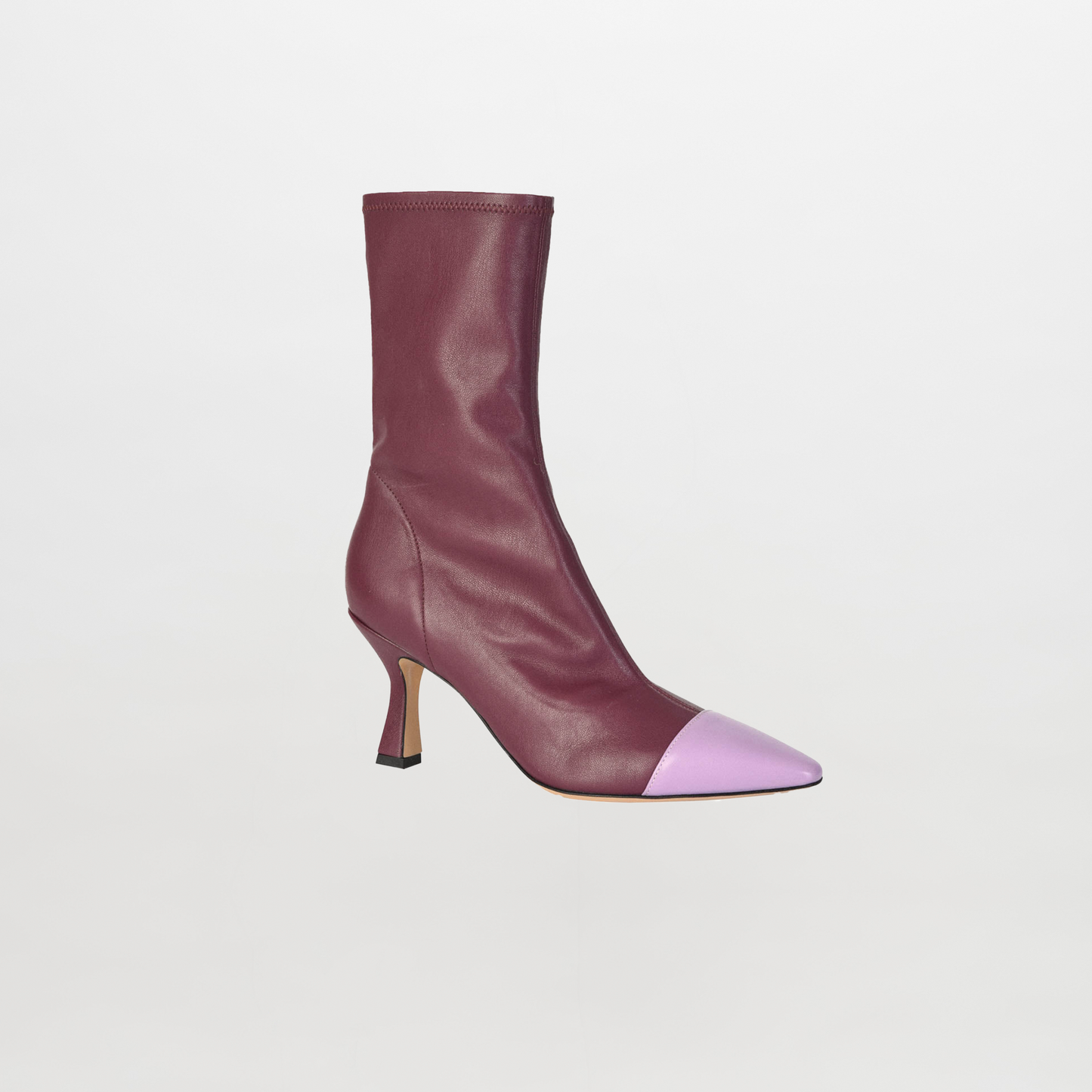 Jelena Heel Boots Wine