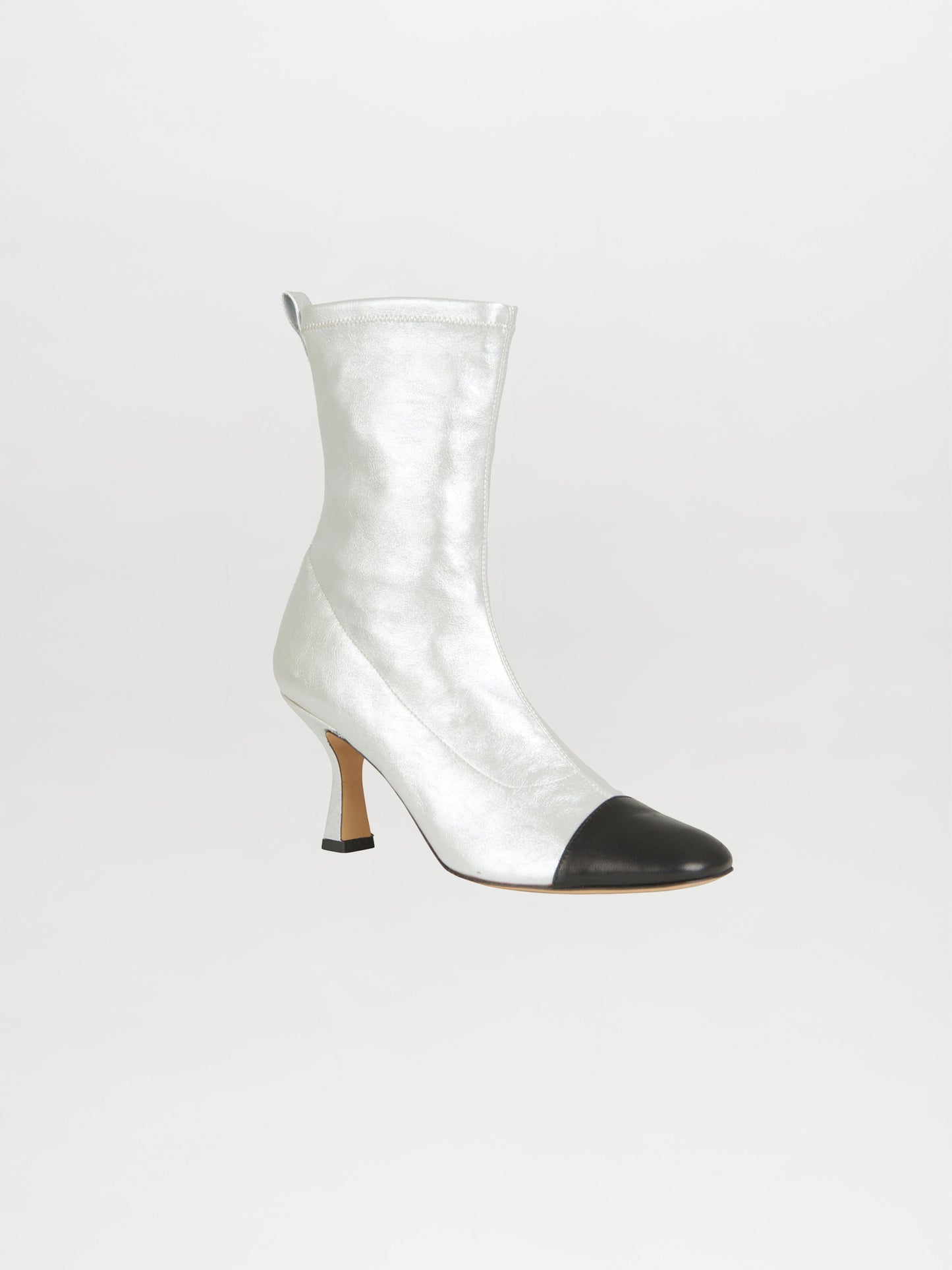 Jelena Heel Boots Silver-Black