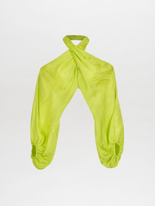 Juno Blouse Verde Lime