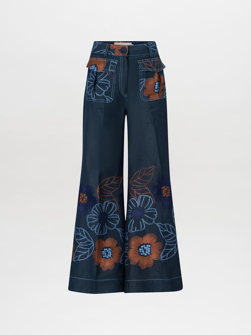 Maura Pant Navy