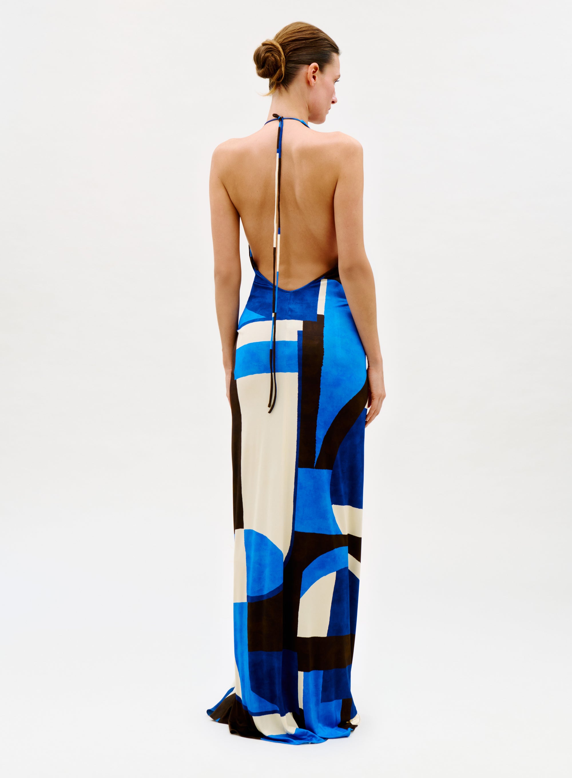 Malek_Dress-_Cobalt_Geometry-BACK