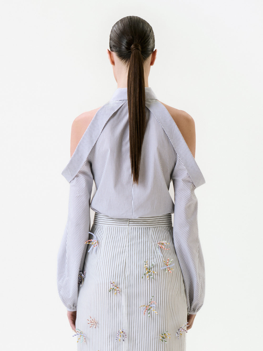 Nurith_Shirt_-_Navy_Stripes_Back_Spring_2027
