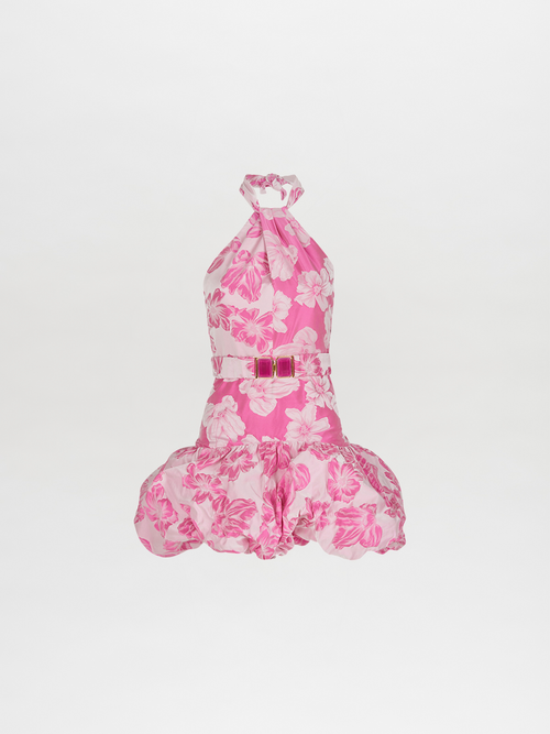 Rea Dress Magenta Floral