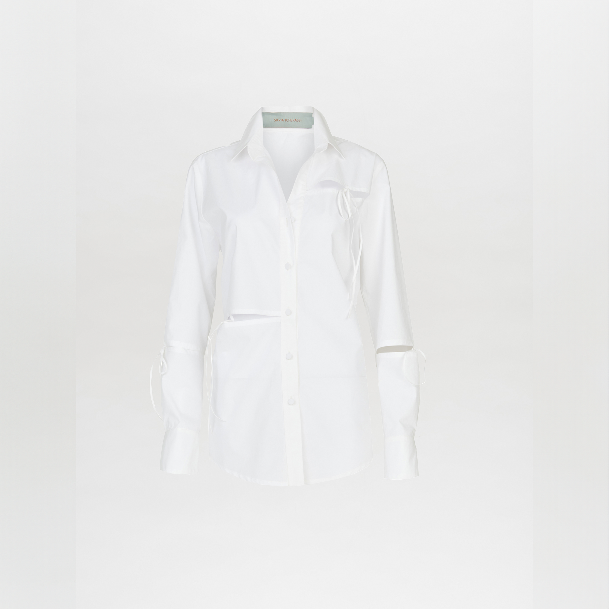 Silvia Tcherassi's Simona Blouse White