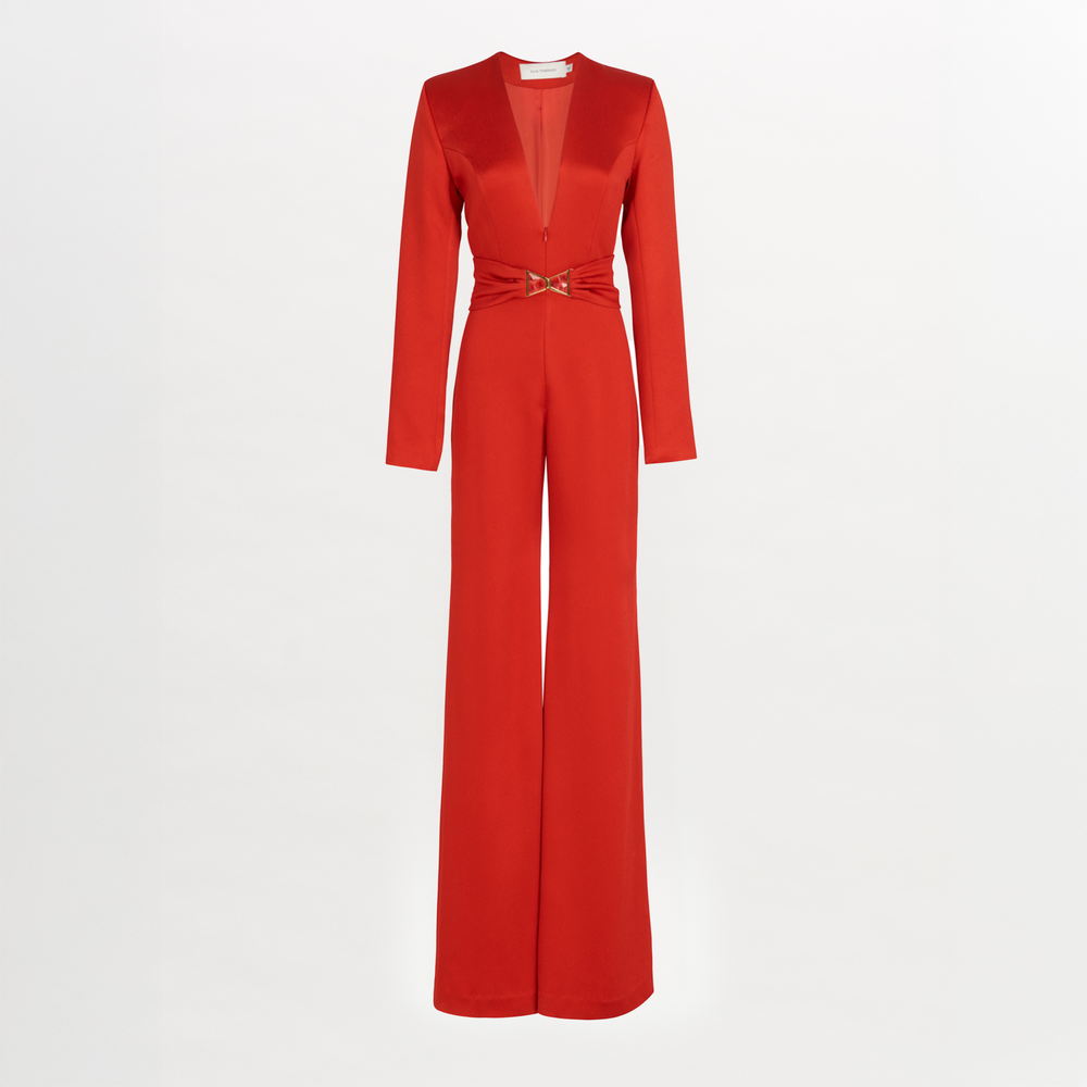 Silvia Tcherassi's Taboa Jumpsuit Rouge