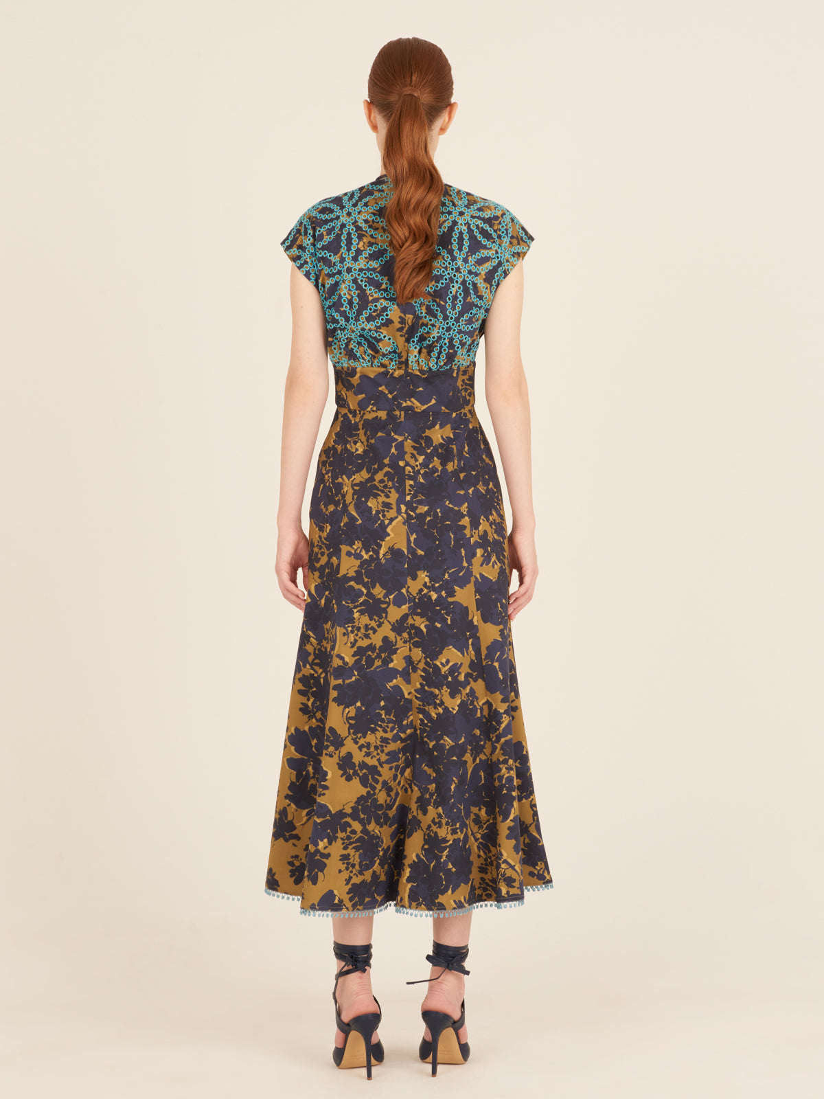 Toledo Dress Camo Navy