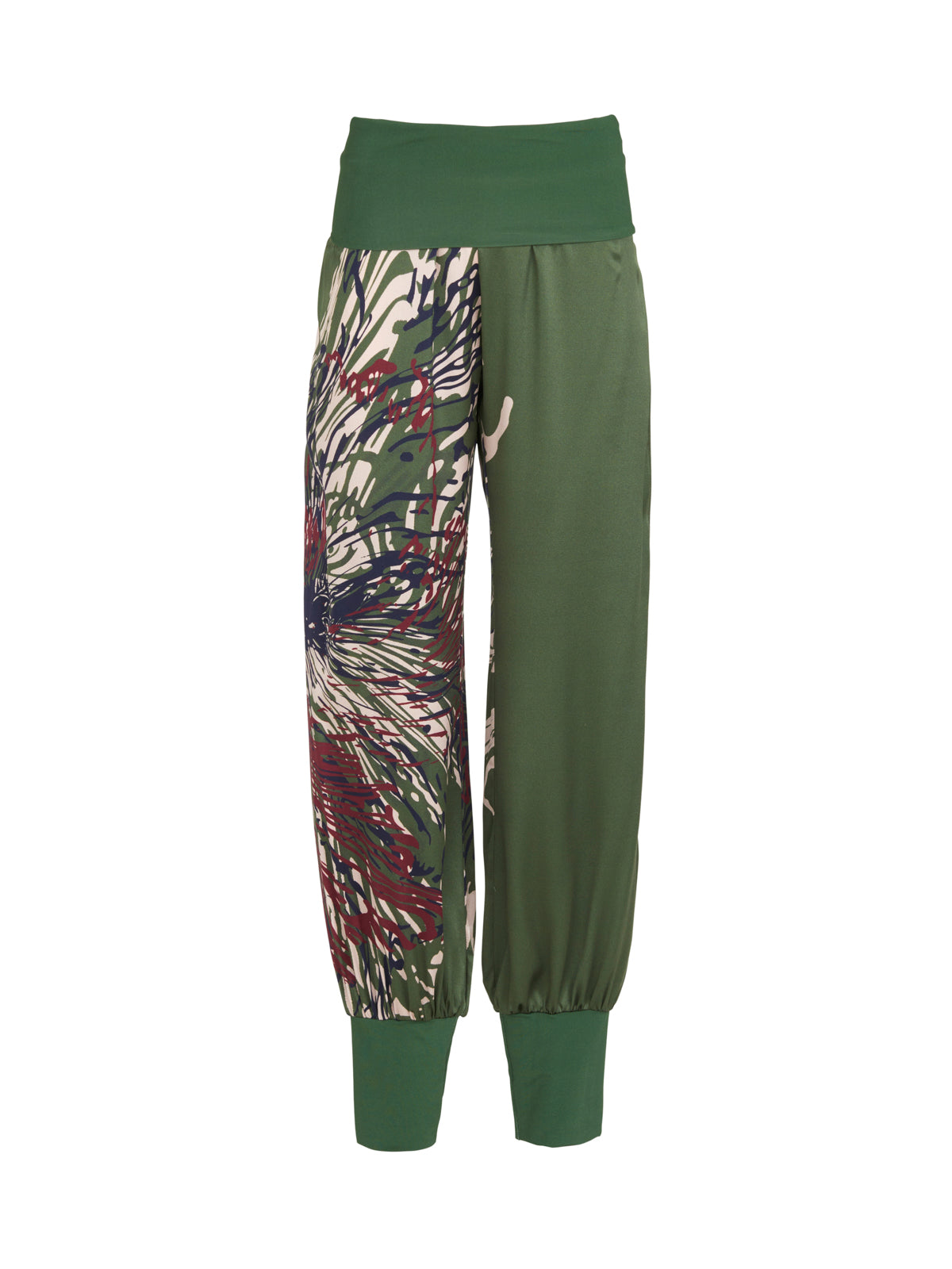 Taboo Pant Green Floral