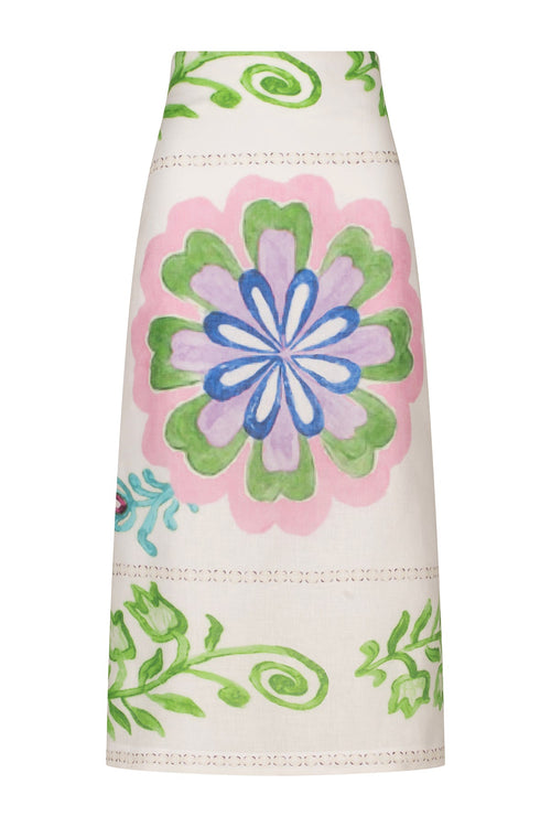 Atira Skirt Multicolor Floral Print