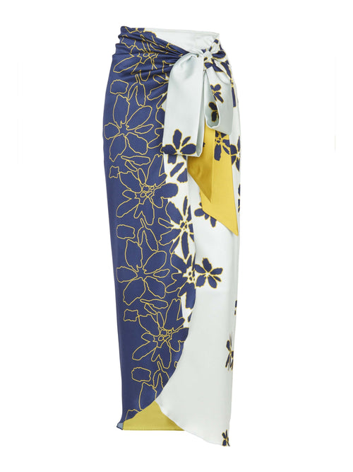 Bonnan Skirt Navy Citrine