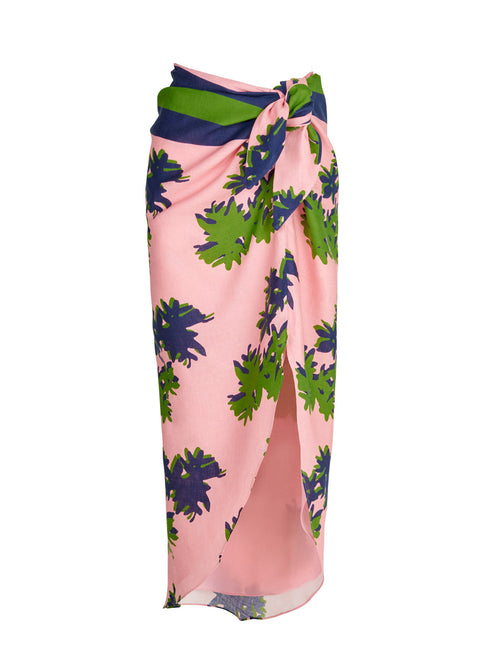 Mykonos Skirt Navy Pink