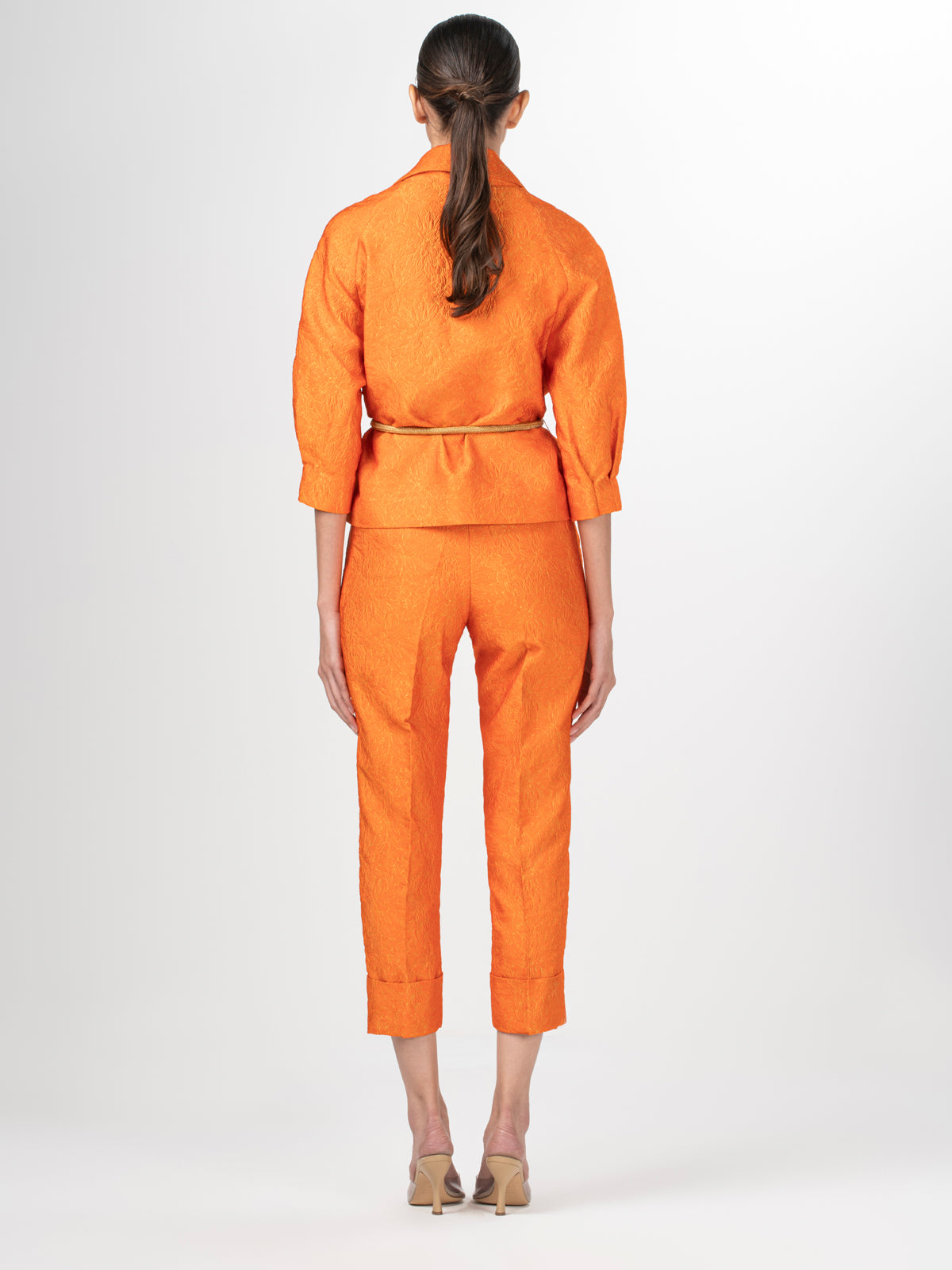 Moad Pant Orange Petal