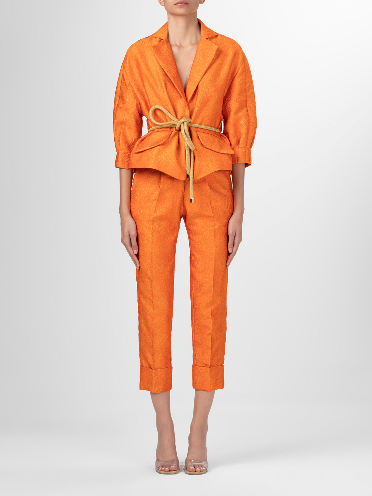 Moad Pant Orange Petal