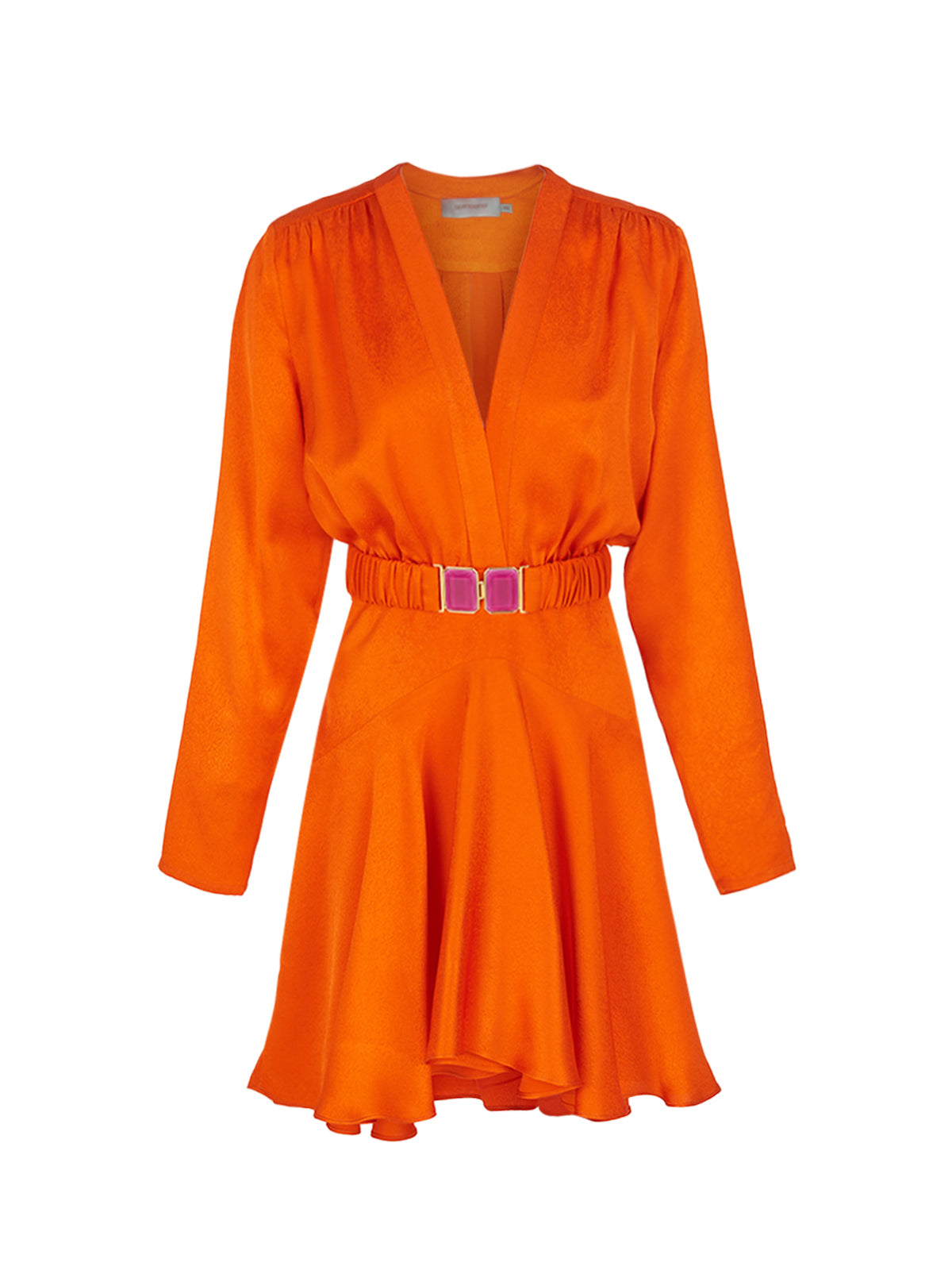 Aglioni Dress Bright Orange