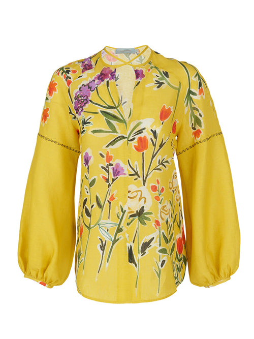 Molveno Blouse Golden Wallflowers